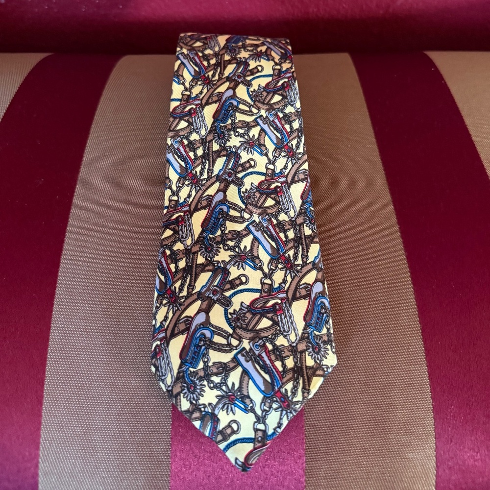 El Corte Ingles / Dustin / 100% silk tie